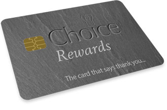 Rewards card